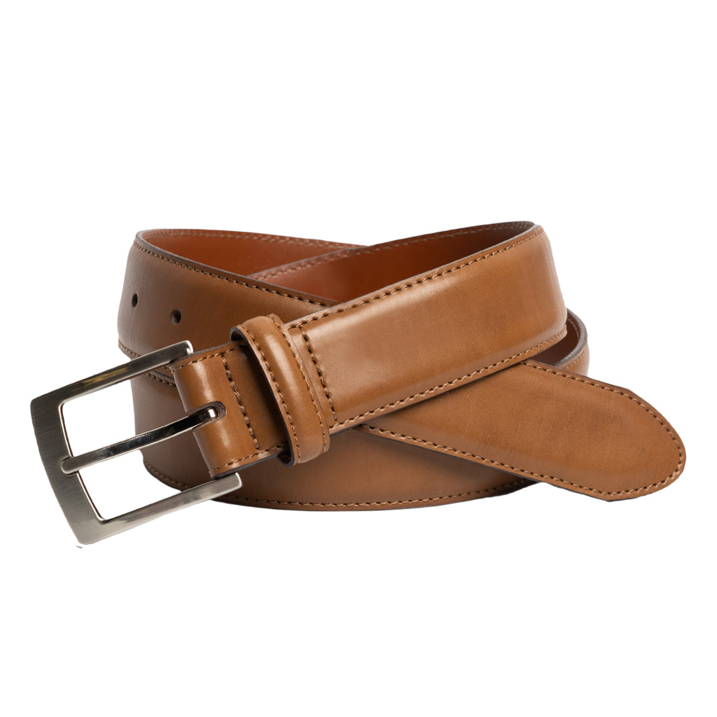 Style 10219 - 35mm Stitched Leather Belt