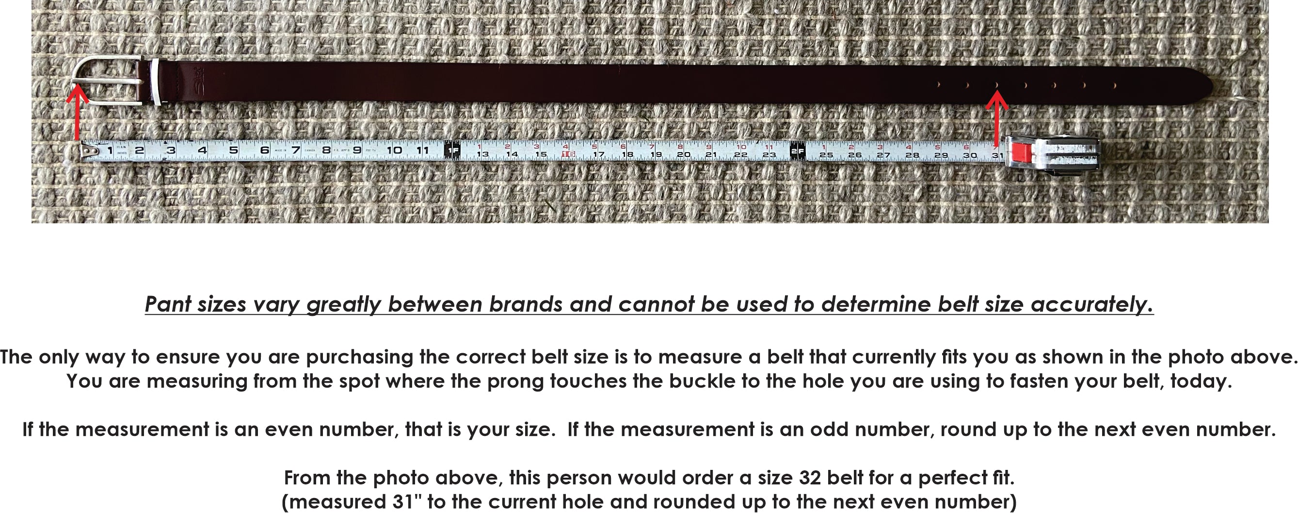 Silver Jeans Co. 35MM Heavyweight Genuine Leather Belt