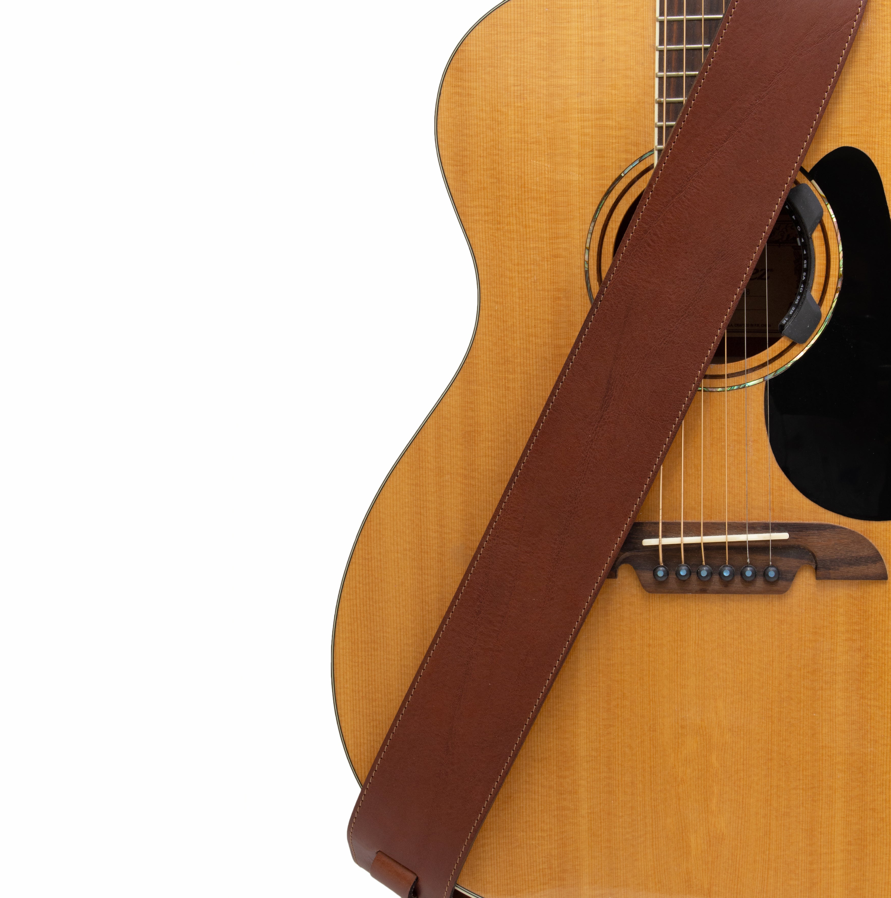 Heavyweight Natural Character Guitar Strap