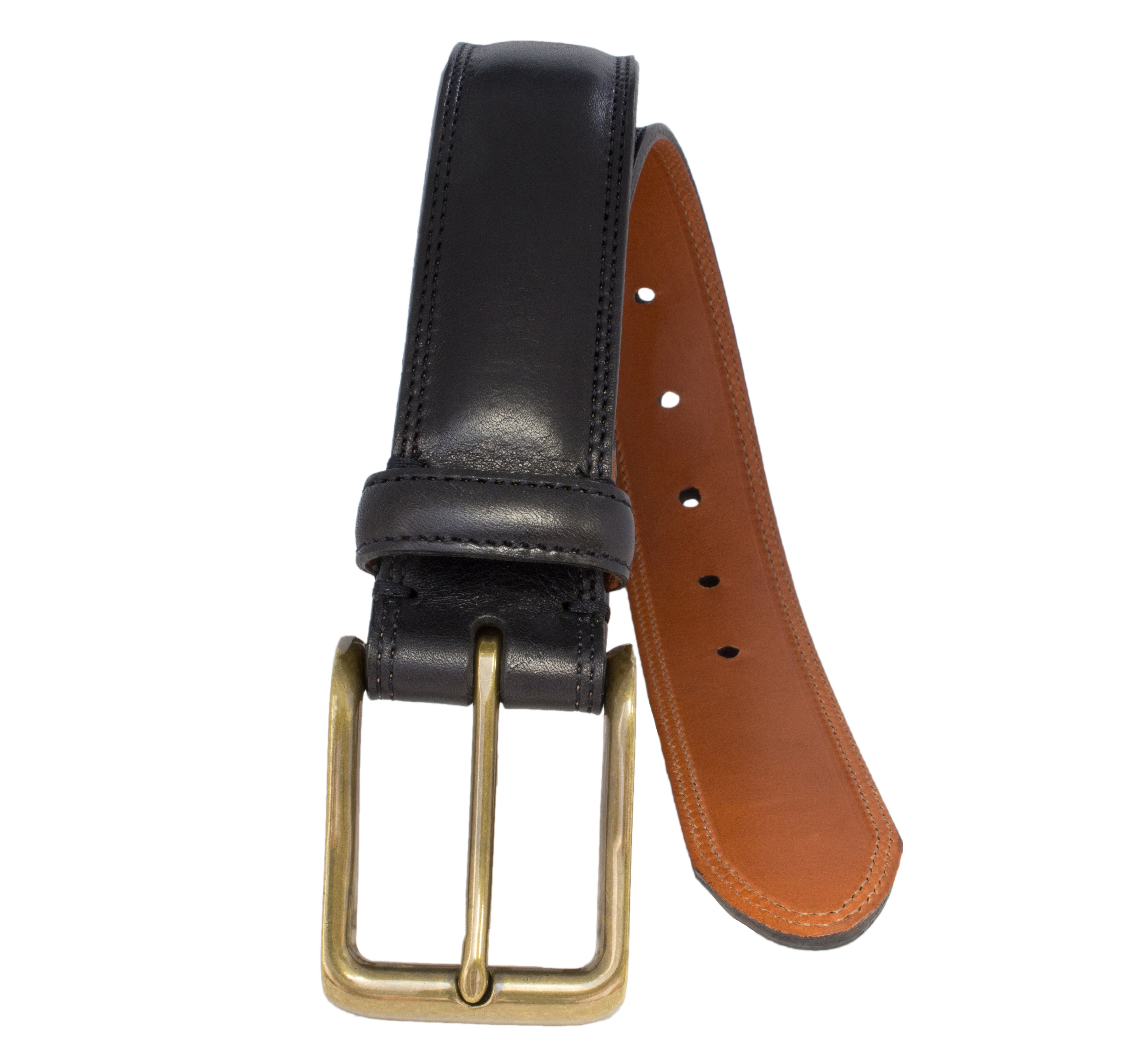 Double Stitch Italian full-grain leather Belt