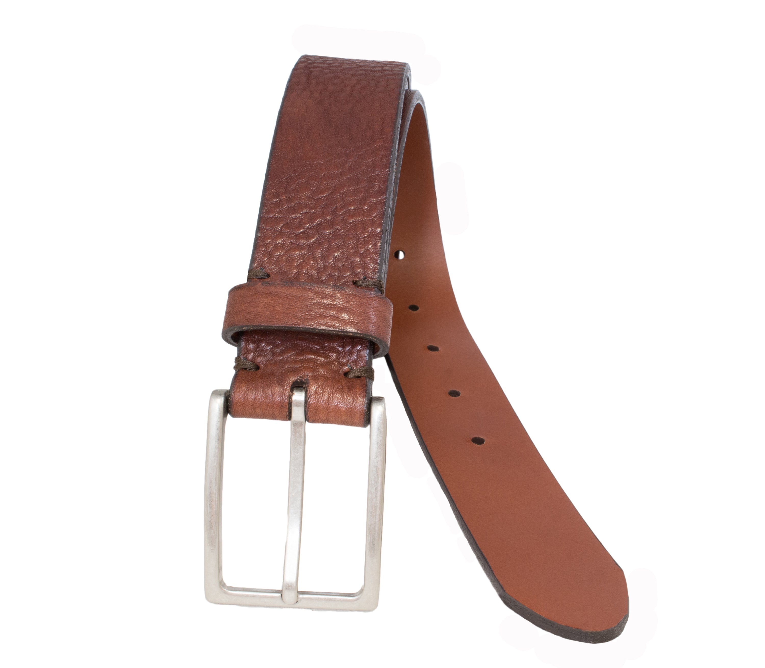 Italian full-grain leather with a vintage feel