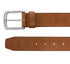 Center Emboss Italian Full-Grain Leather Belt