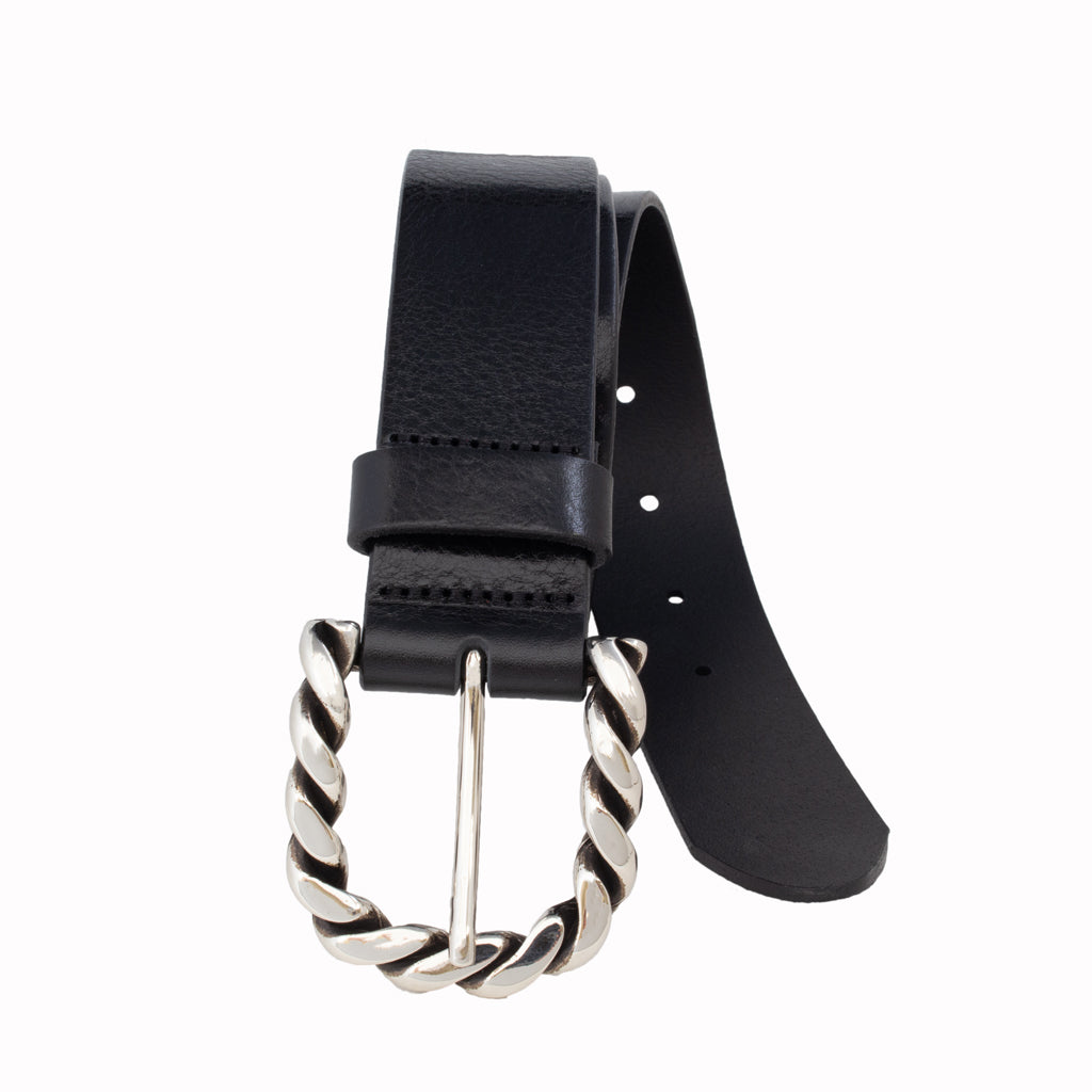 Zoe-35mm Full Grain Italian Leather Belt