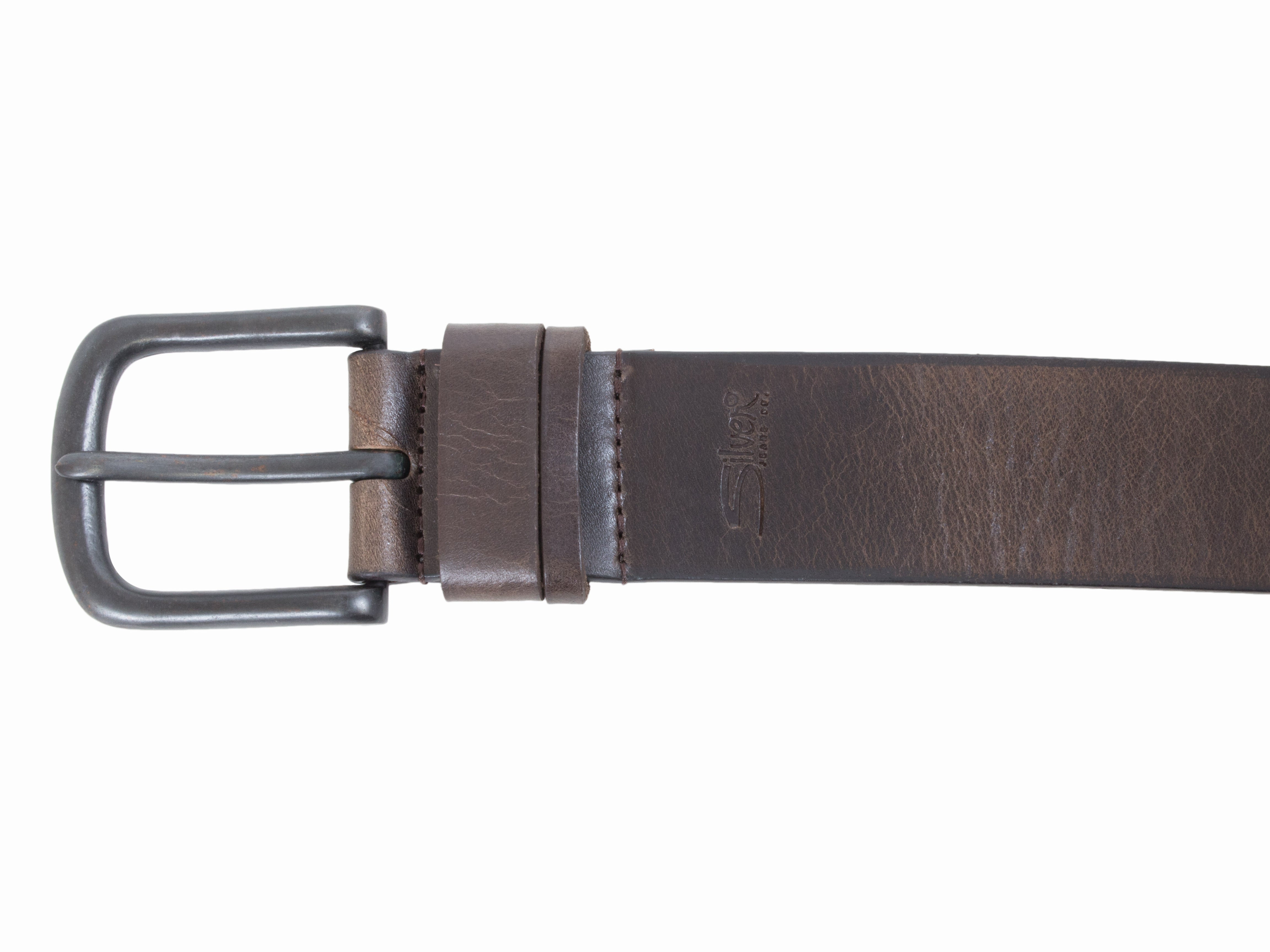 Silver Jeans Co. 38MM Split Loop Genuine Leather Belt