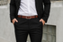 Smooth Finished Belt with Center Bar Buckle