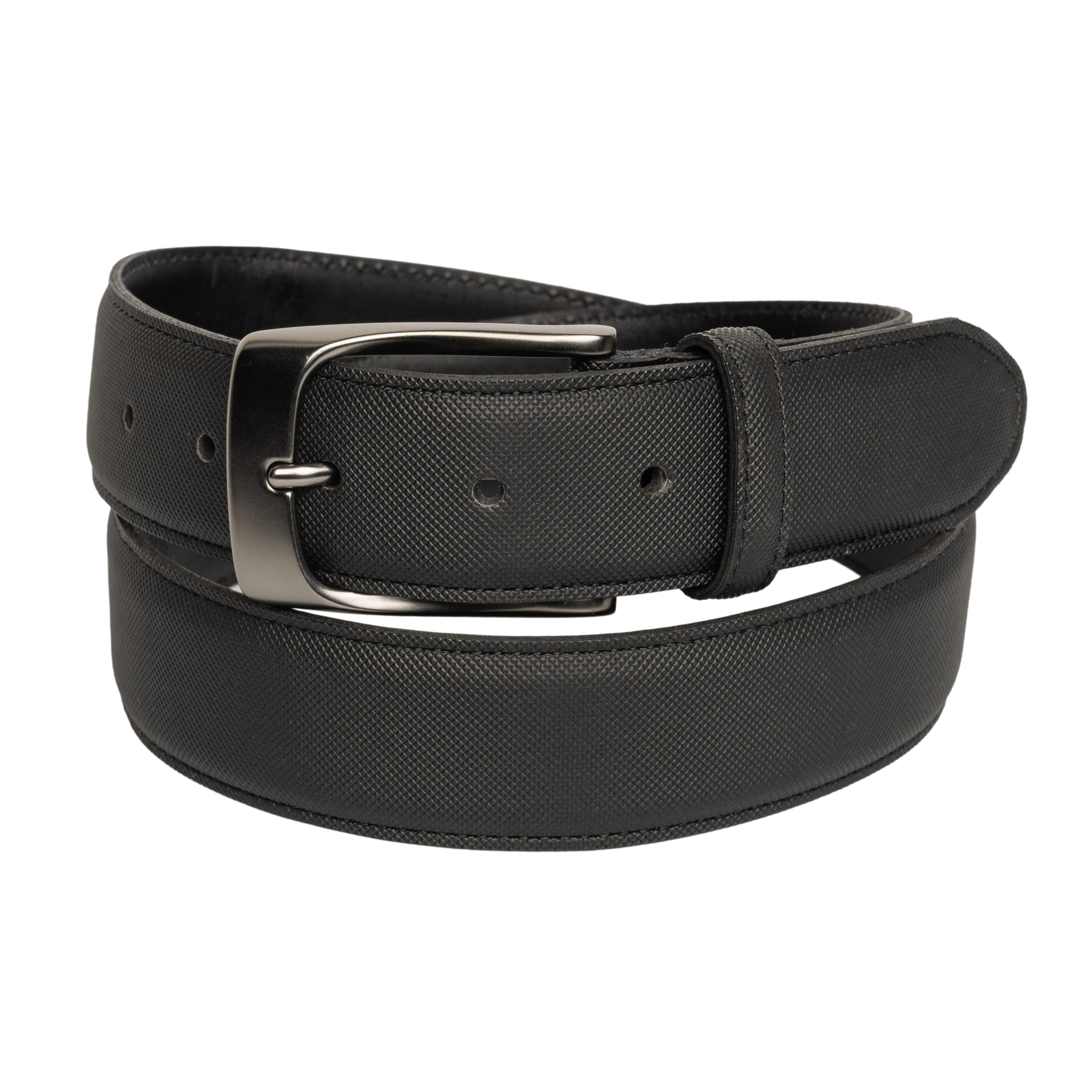 Style 10236 - 35mm Men's Textured Basic Dress Belt