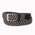 Style 014132 - Ceinture de golf tressée multicolore Glenayr 35 mm pour homme