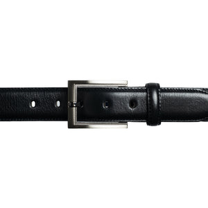 Shrunken Italian Full Grain Leather Belt with Chicago Screw Tab