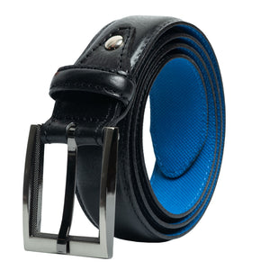 Shrunken Italian Full Grain Leather Belt with Chicago Screw Tab