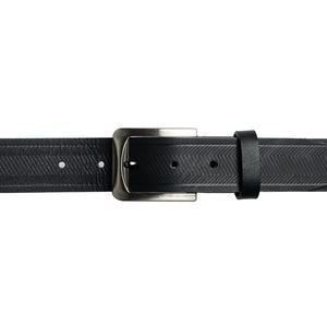 Style 10354-35MM Houndstooth Emboss Chicago Screw Tab