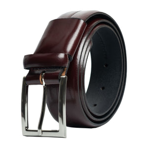Style 10820-Ceinture habillée à rainure centrale et couture 35 mm