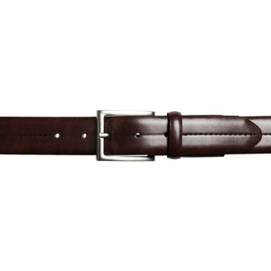 Style 10820-Ceinture habillée à rainure centrale et couture 35 mm
