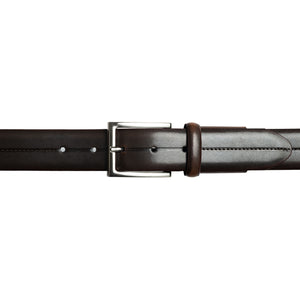 Style 10820-Ceinture habillée à rainure centrale et couture 35 mm
