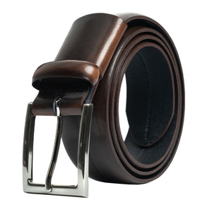 Style 10820-Ceinture habillée à rainure centrale et couture 35 mm