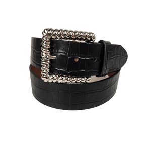 Fern-Ceinture en cuir italien pleine fleur 42 mm