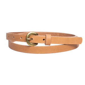 Taylor-15mm Italian Nubuck Leather Belt