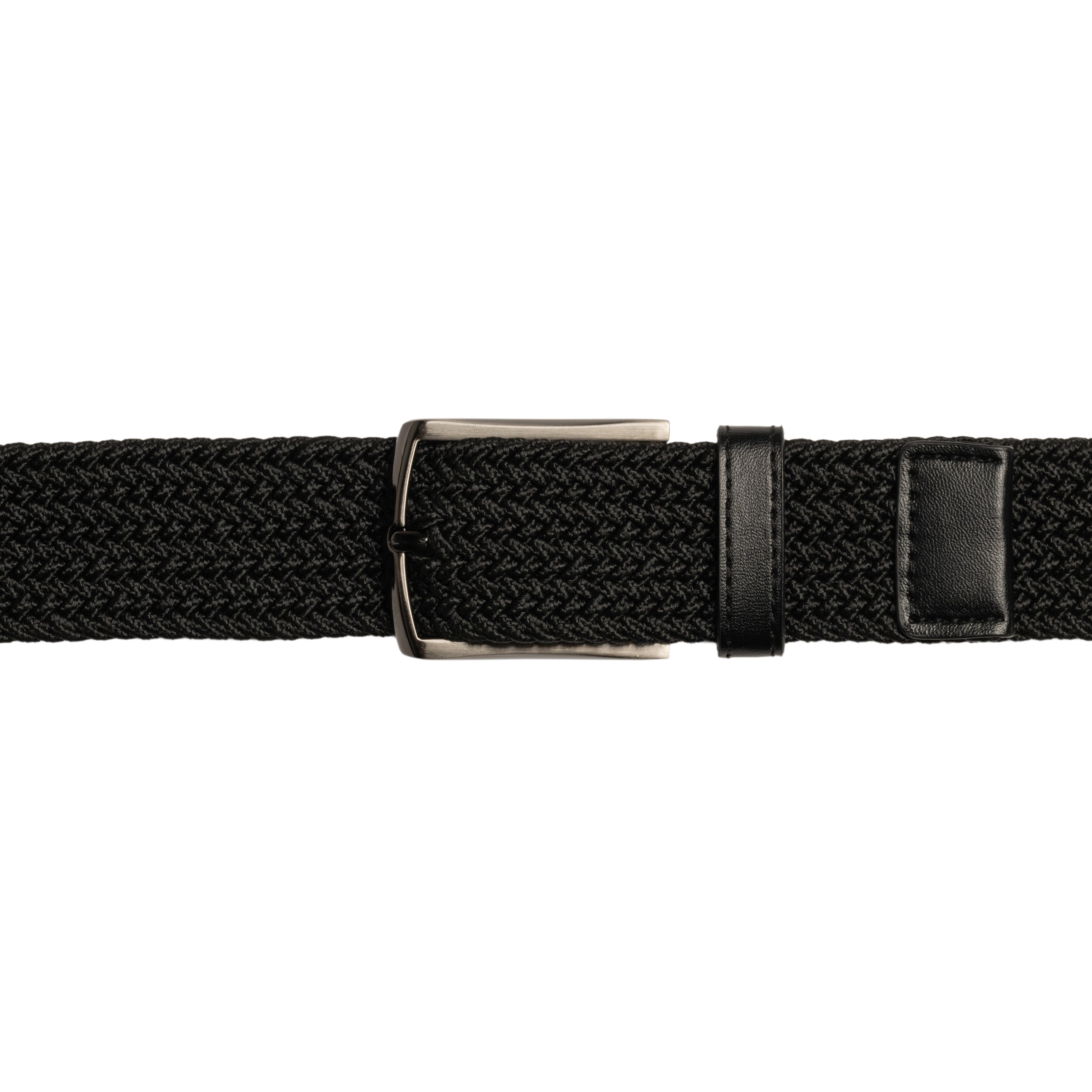 Style 4844-35mm Stretch Cotton Woven Casual Belt