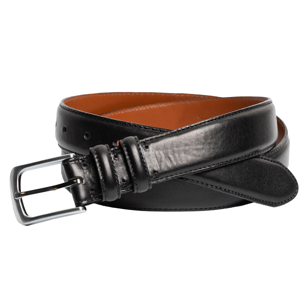 Double Keeper Italian full-grain leather.