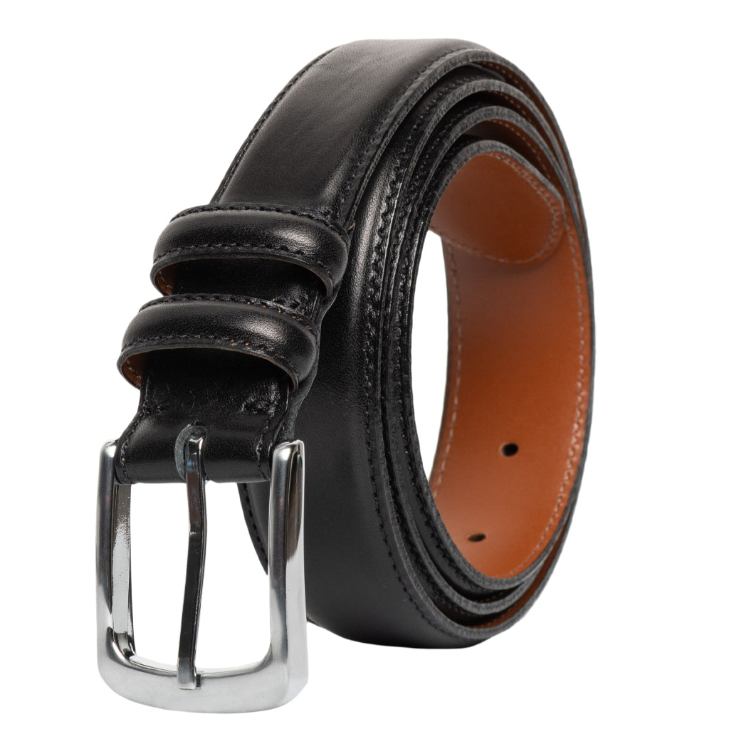 Double Keeper Italian full-grain leather. Black / 36 / Mens Double Keeper Italian full-grain leather. Black / 36 / Mens