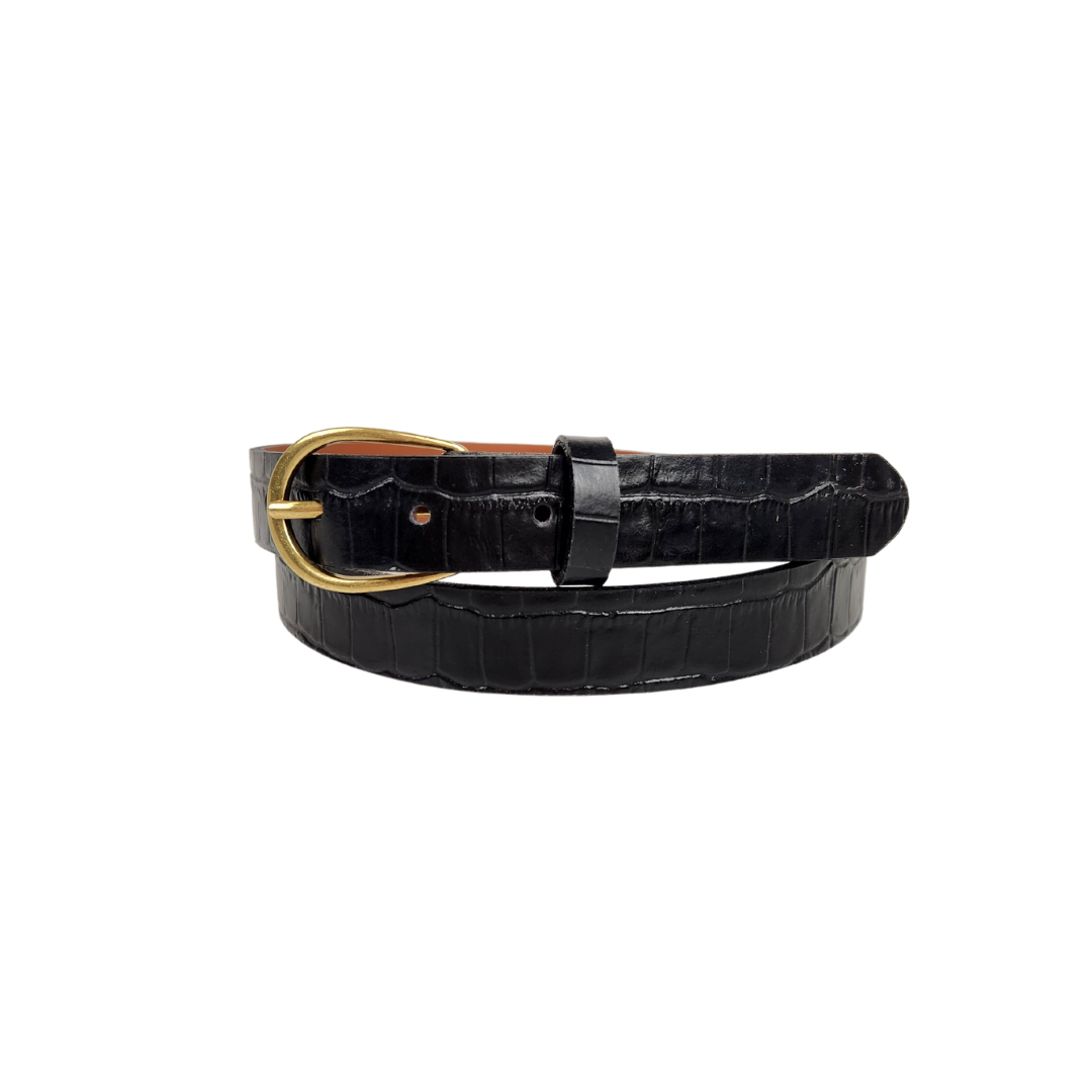 Yua- 25mm Italian Leather Belt