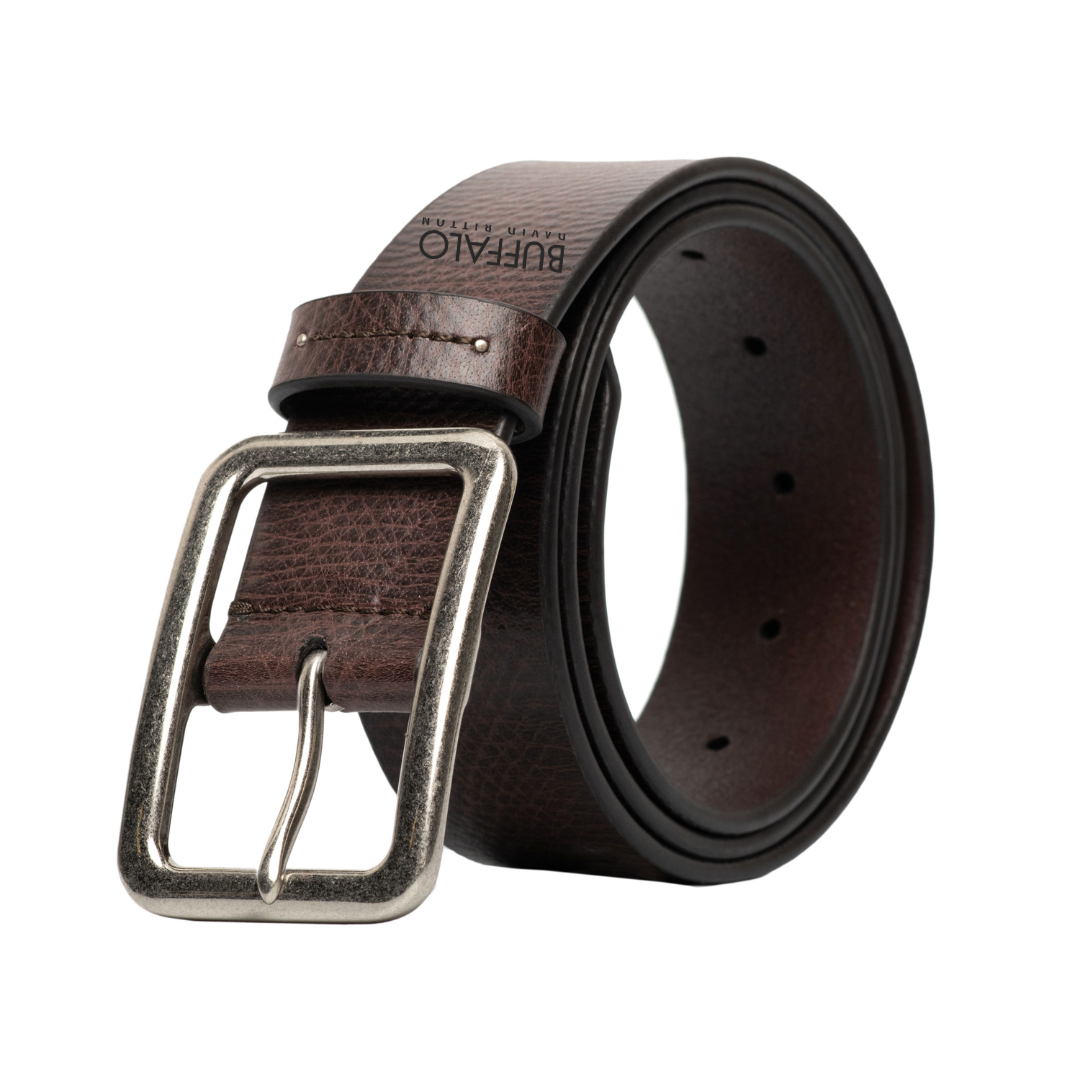 Buffalo David Bitton 38MM Textured Full Grain Leather Belt
