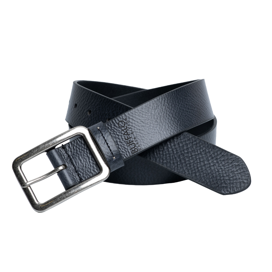 Buffalo David Bitton 38MM Textured Full Grain Leather Belt