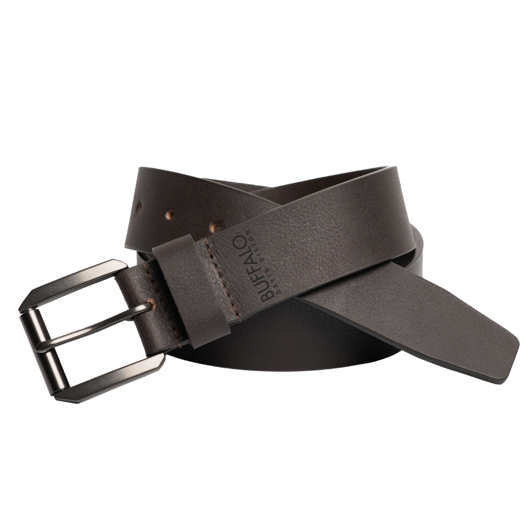 Buffalo David Bitton 40MM Oil Tan Full Grain Leather Belt