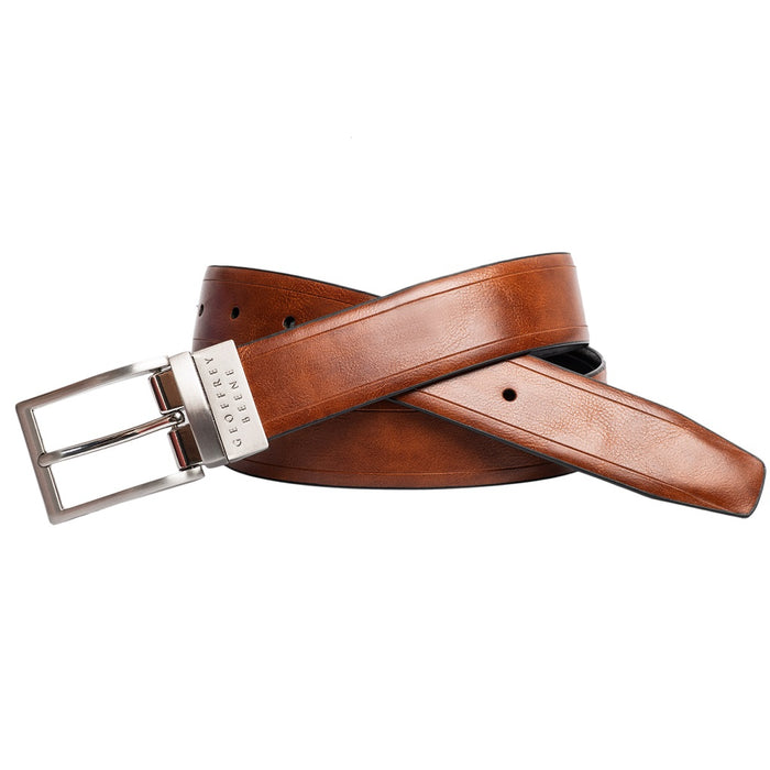 Smooth Finish Reversible with Line Emboss Detail