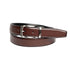 Smooth to Pebble Finish Stitched Reversible Belt