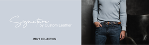   mens leather belts  