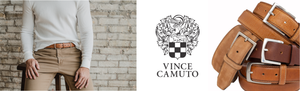   men's belts vince camuto  