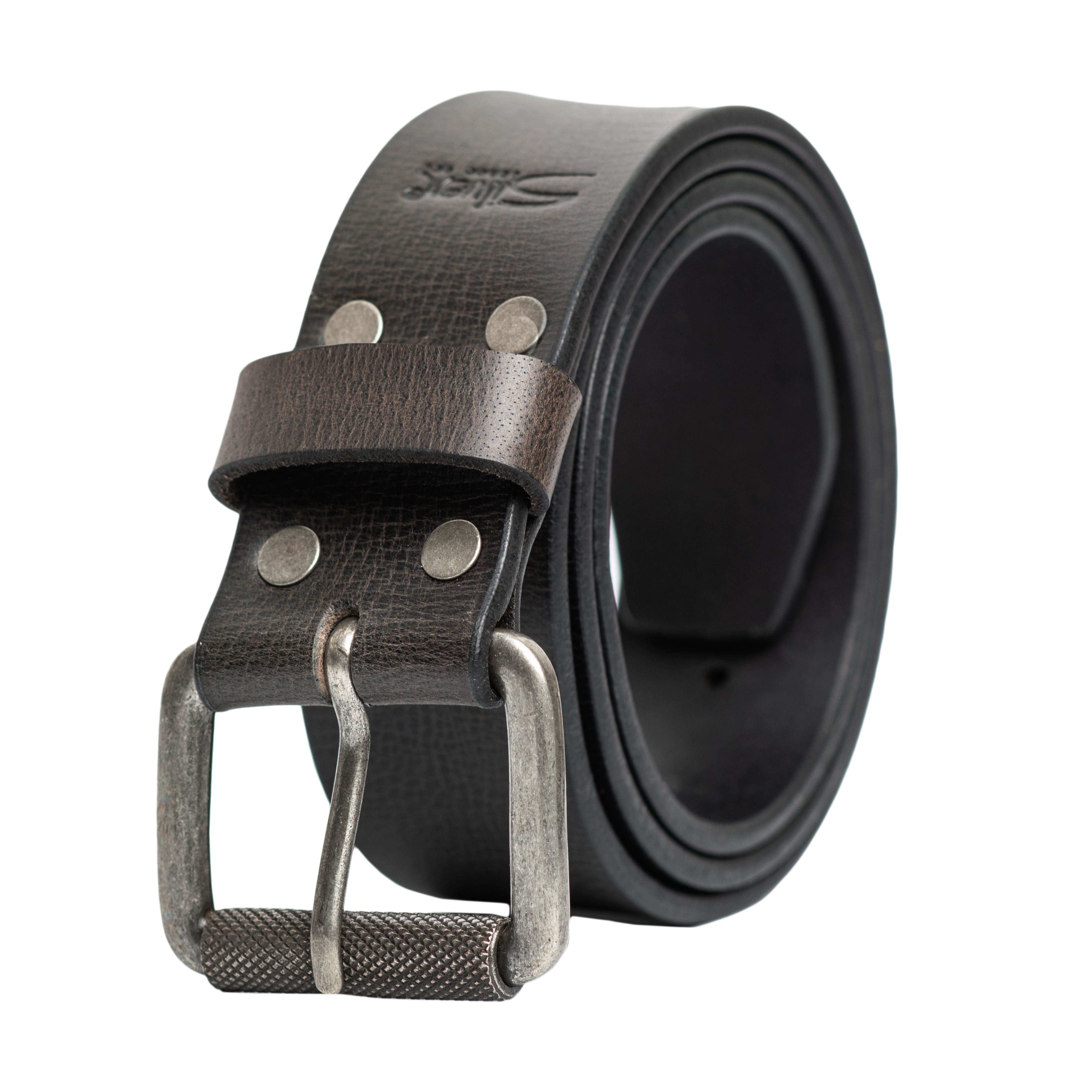 Silver Jeans Co. 38MM Genuine Leather Belt with Rivet Detail