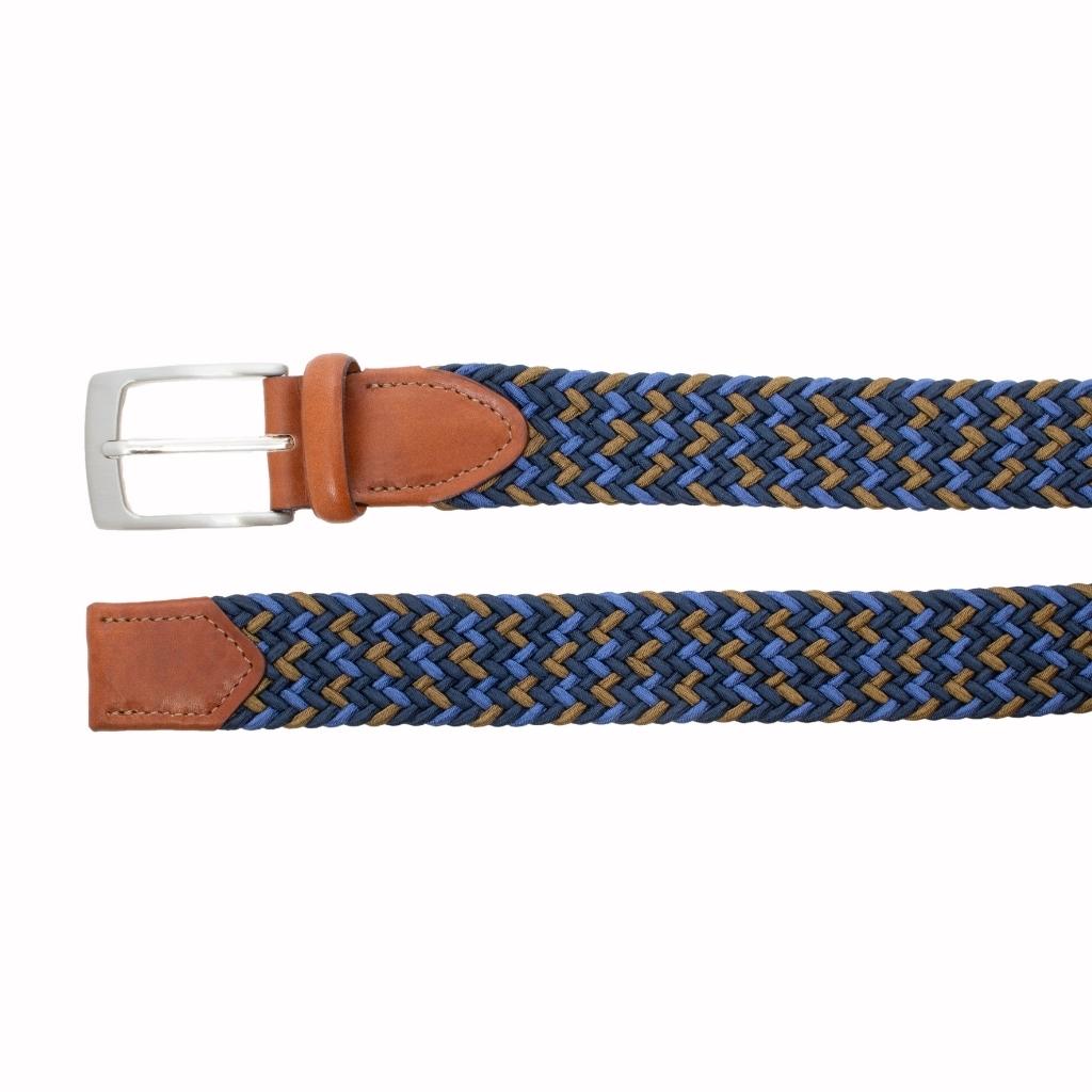 Style 014132 - Men's 35mm Glenayr Mulit-Colour Braided Golf Belt