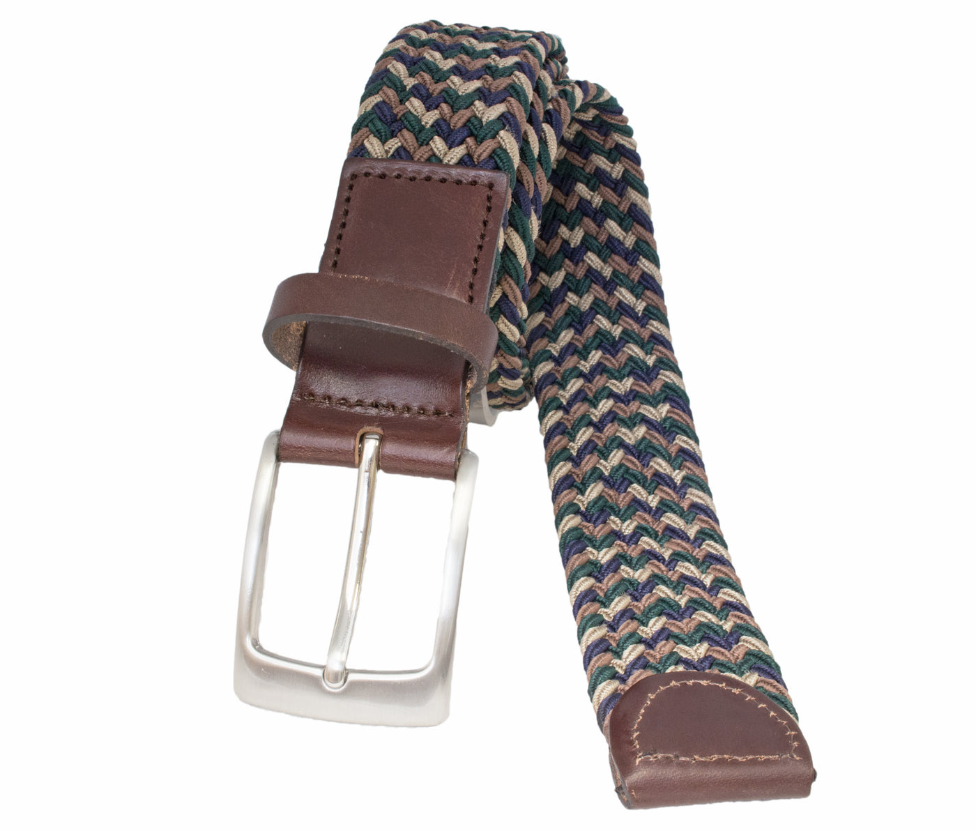 Style 014132 - Men's 35mm Glenayr Mulit-Colour Braided Golf Belt