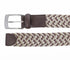 Style 014132 - Ceinture de golf tressée multicolore Glenayr 35 mm pour homme