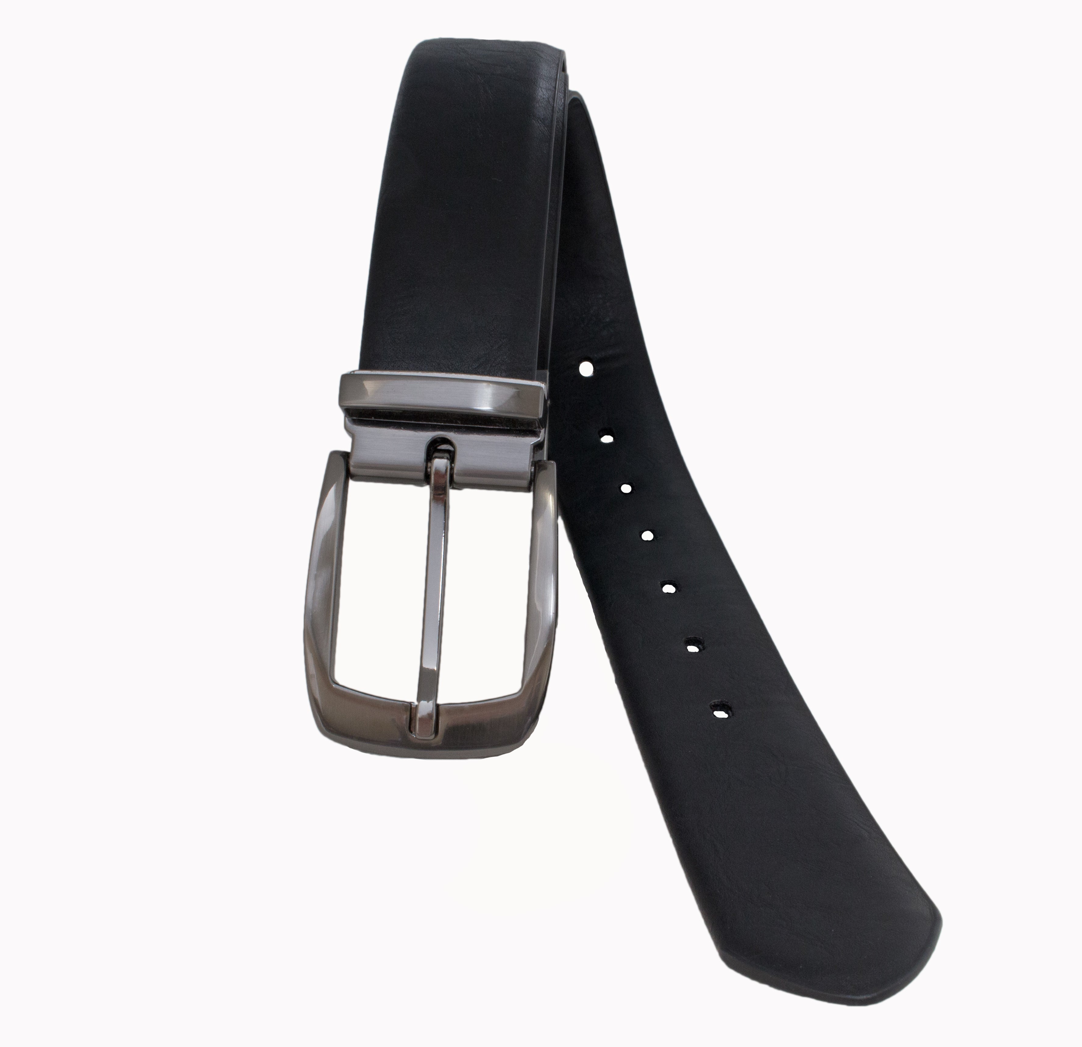 Style 014187- Sangle tubulaire flexible/extensible de 35 mm pour homme avec boucle de harnais amovible