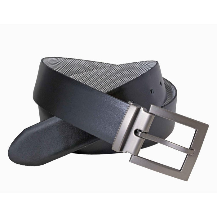 Style 014195- Men's 35mm Reversible Strap with Removable Gun Metal Harness Buckle
