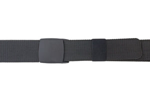 Style 014198- Men's 38mm Nylon Strap with Black Non Metal, High Density Plastic Clamp on Buckle