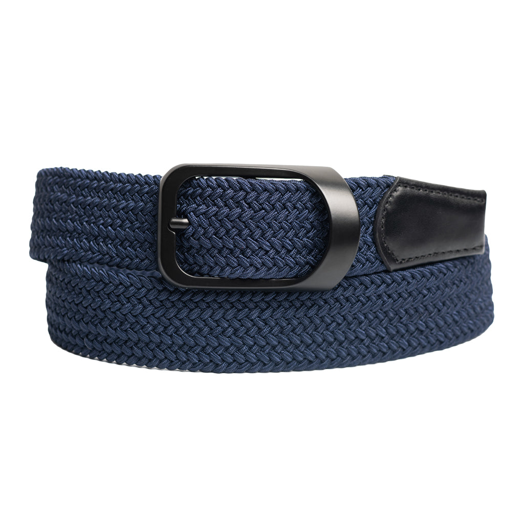 Style 014050 - Ceinture de golf tressée Glenayr 35 mm pour homme