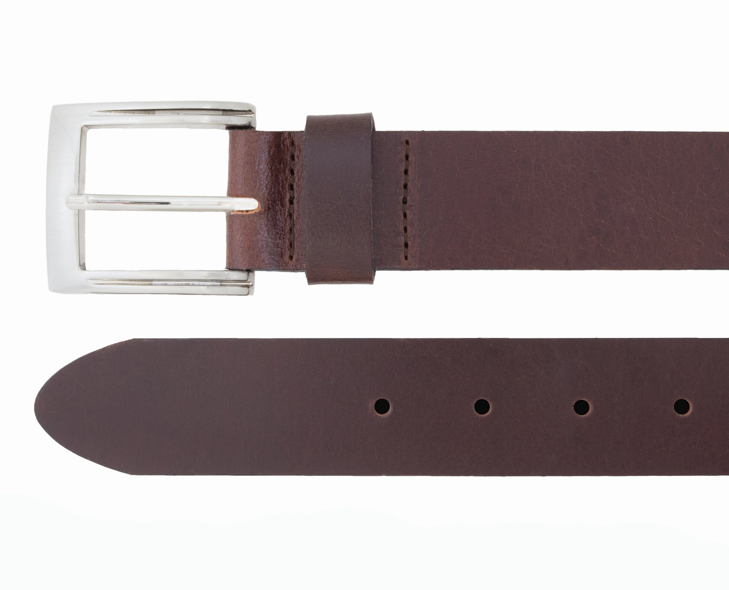 Style 10207 - Ceinture Buffalo à bords plats de 35 mm