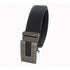 Style 10213OS - Ceinture habillée à cliquet surdimensionnée en cuir pour hommes 35 mm