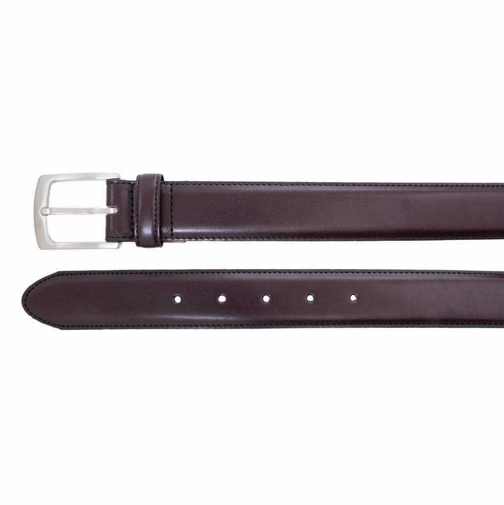 Style 10219 - Ceinture en cuir cousue 35 mm