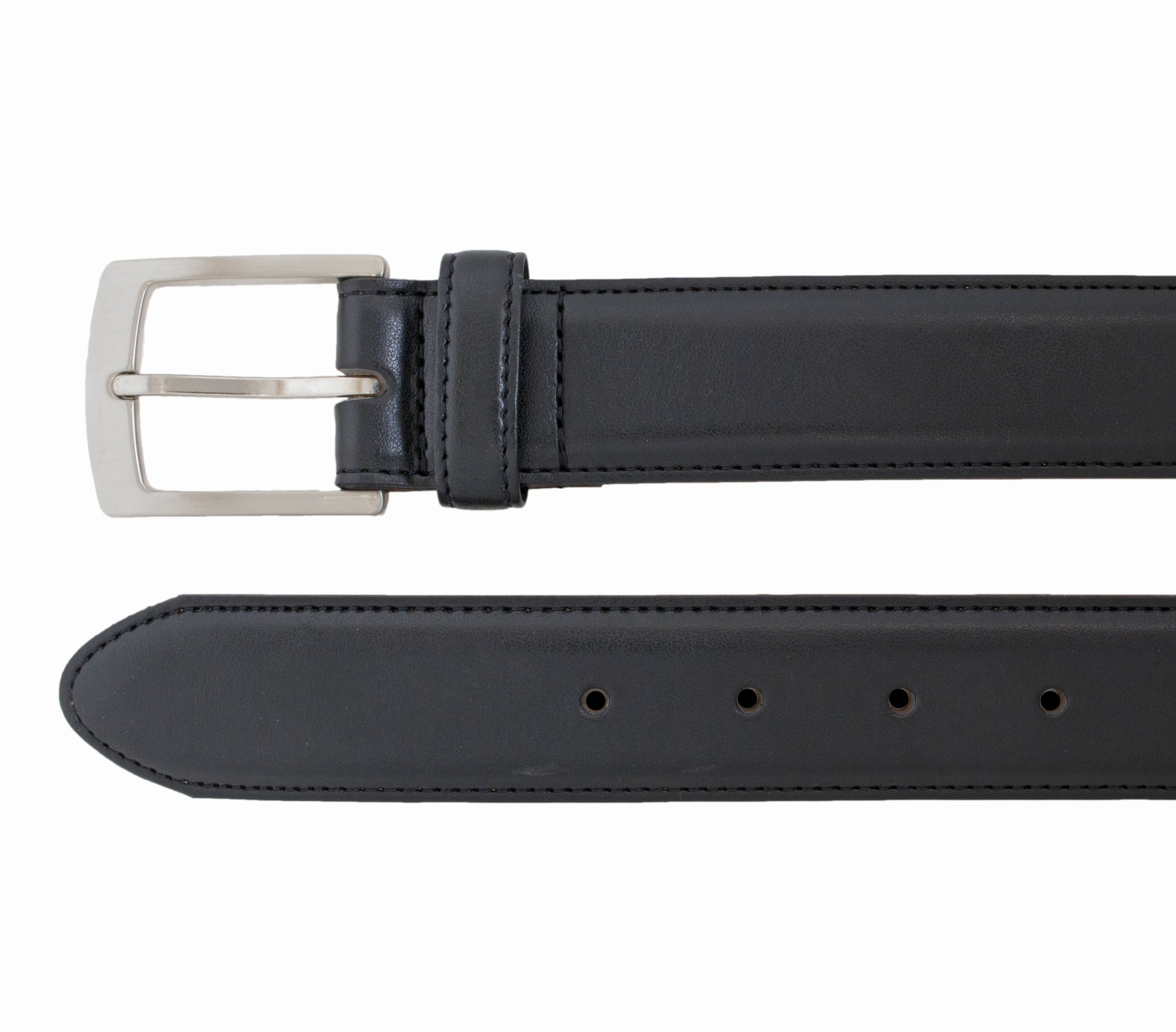 Style 10219 - Ceinture en cuir cousue 35 mm