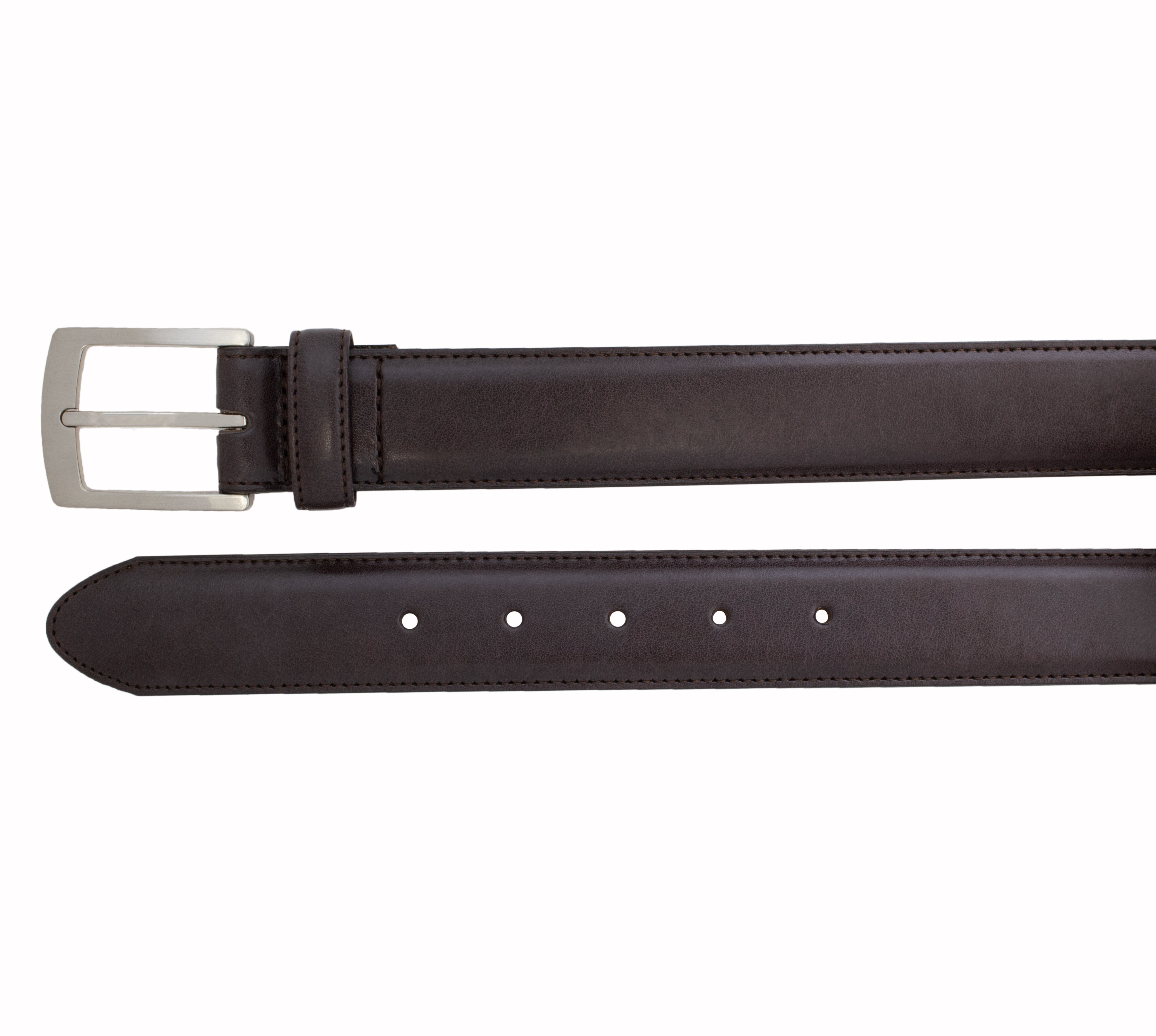 Style 10219 - 35mm Stitched Leather Belt