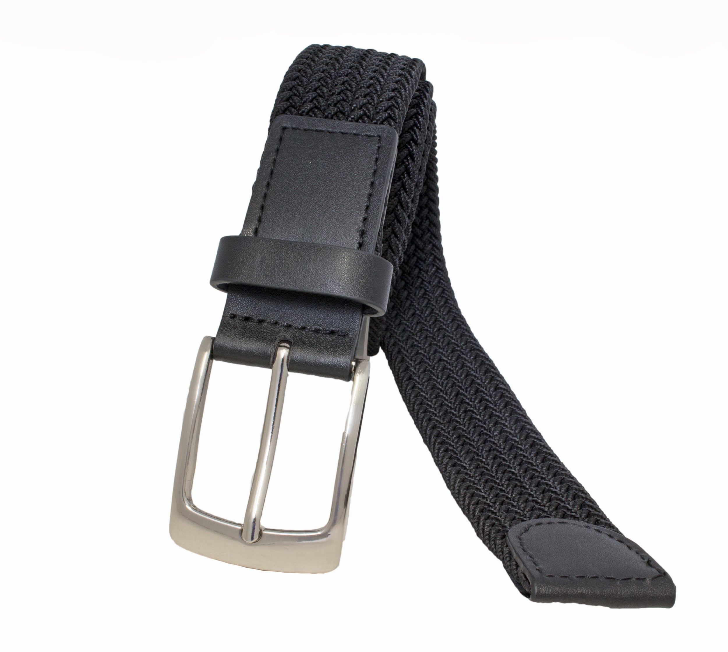 Style 10251OS- 35mm Oversize Stretch Cotton Woven Belt