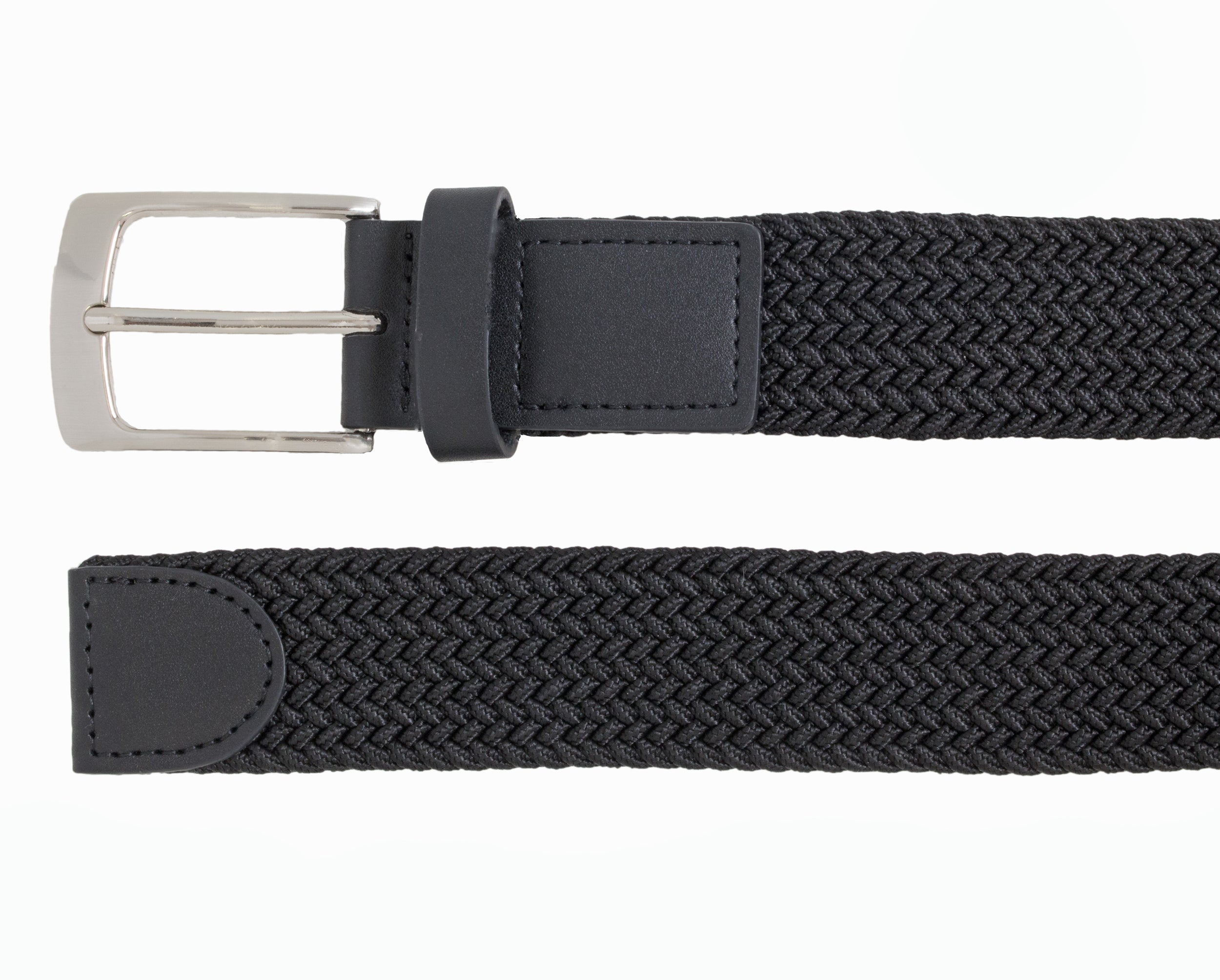 Style 10251OS- 35mm Oversize Stretch Cotton Woven Belt