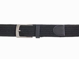 Style 10251OS- 35mm Oversize Stretch Cotton Woven Belt