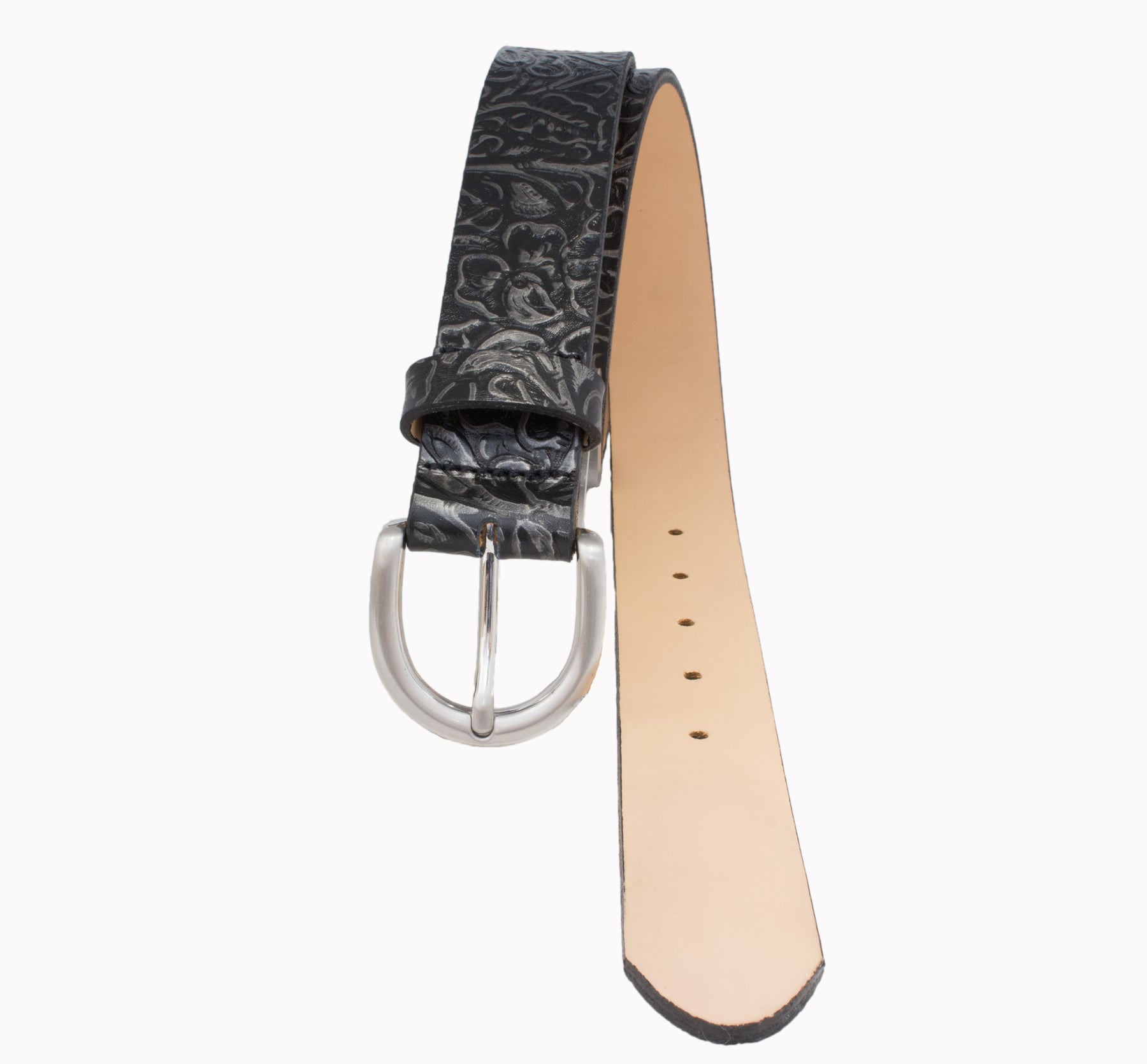 Boxto Golf Men's Full Grain Leather Golf Belt - Honey