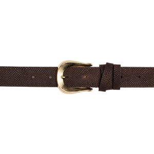 Ceinture Nubuck Italien Embossé Miranda-30mm