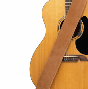 Heavyweight Nubuk Guitar Strap
